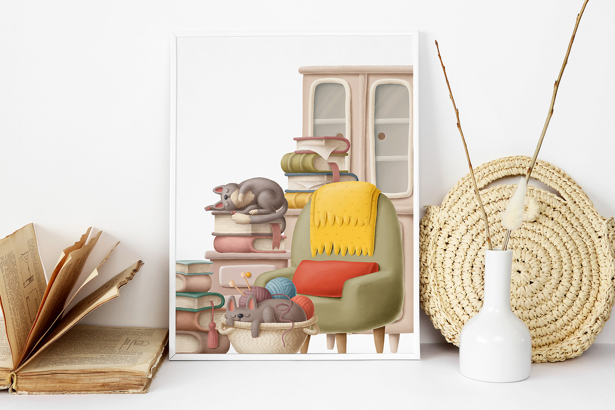 Books clipart bundle, an Education Illustration by Anastasiya Klempach (Photo 3 of 14)