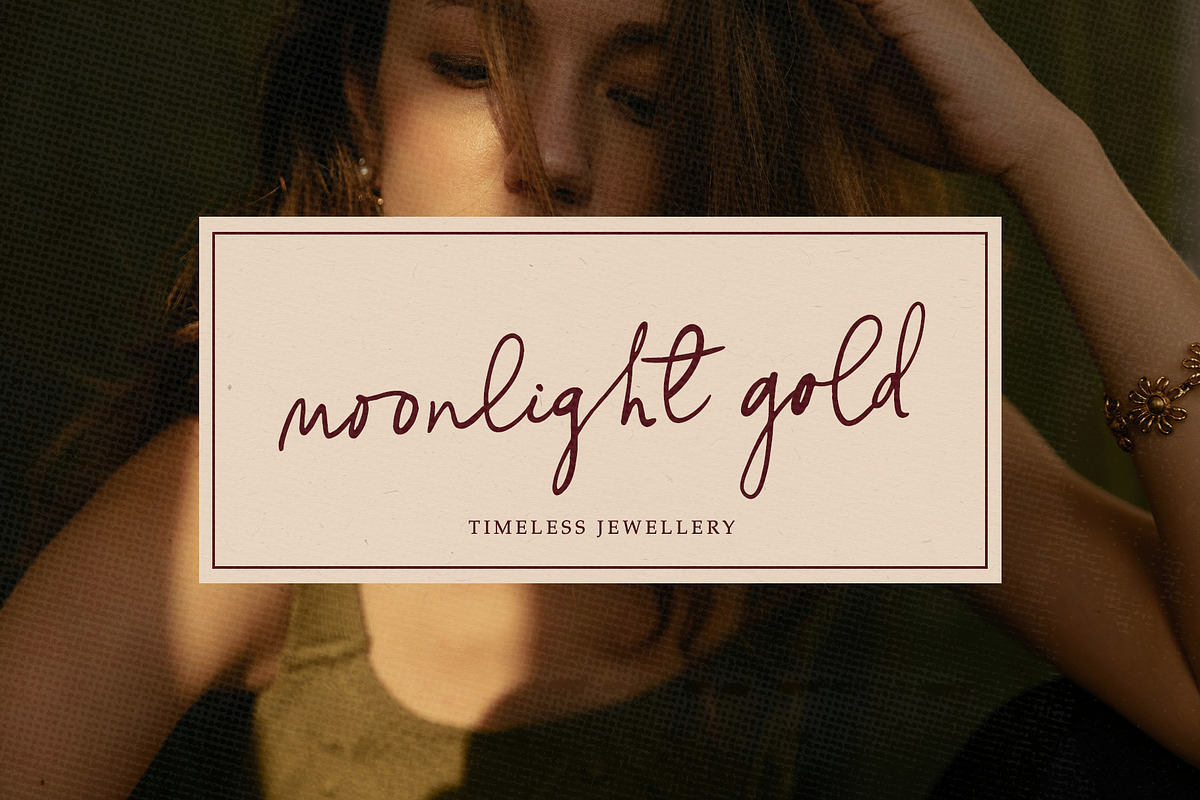 Golden Moonlight, a Handwritten Font by supfonts (Photo 9 of 12)