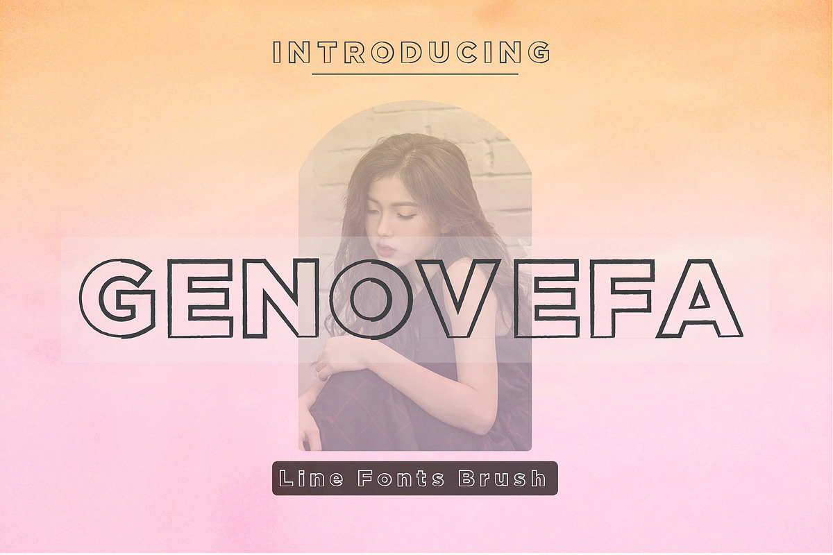 Genovefa, a Font by edcreative (Photo 1 of 5)