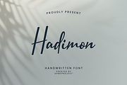 Hadimon, a Handwritten Font by ahweproject (Thumbnail 1 of 13)