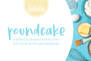 Poundcake, a Font by Brittney Murphy Design (Thumbnail 1 of 3)