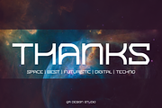 Gisalid - Space Font, a Sans Serif Font by QR Design Studio (Thumbnail 10 of 10)