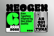 Kren - Graffiti Expression, a Font by Sign Studio (Thumbnail 2 of 15)
