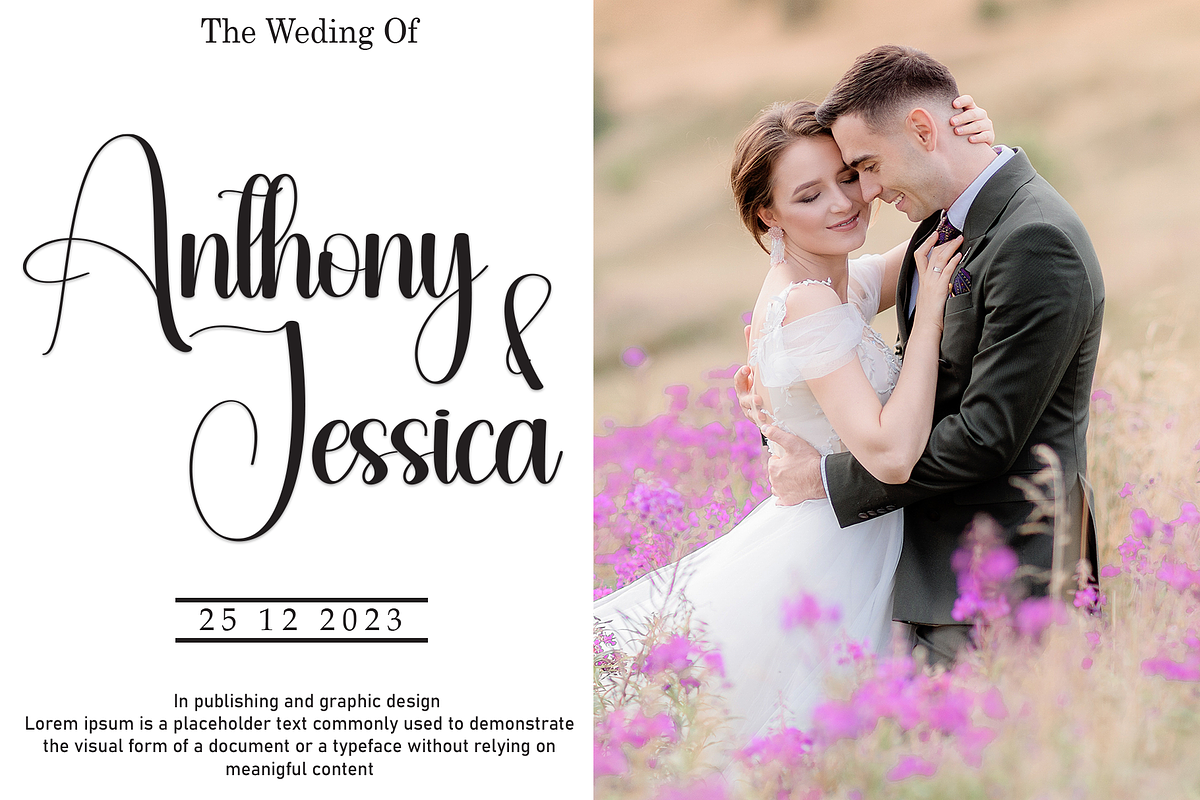 Winterday | Script Font, a Handwritten Font by Scratchones (Photo 3 of 9)