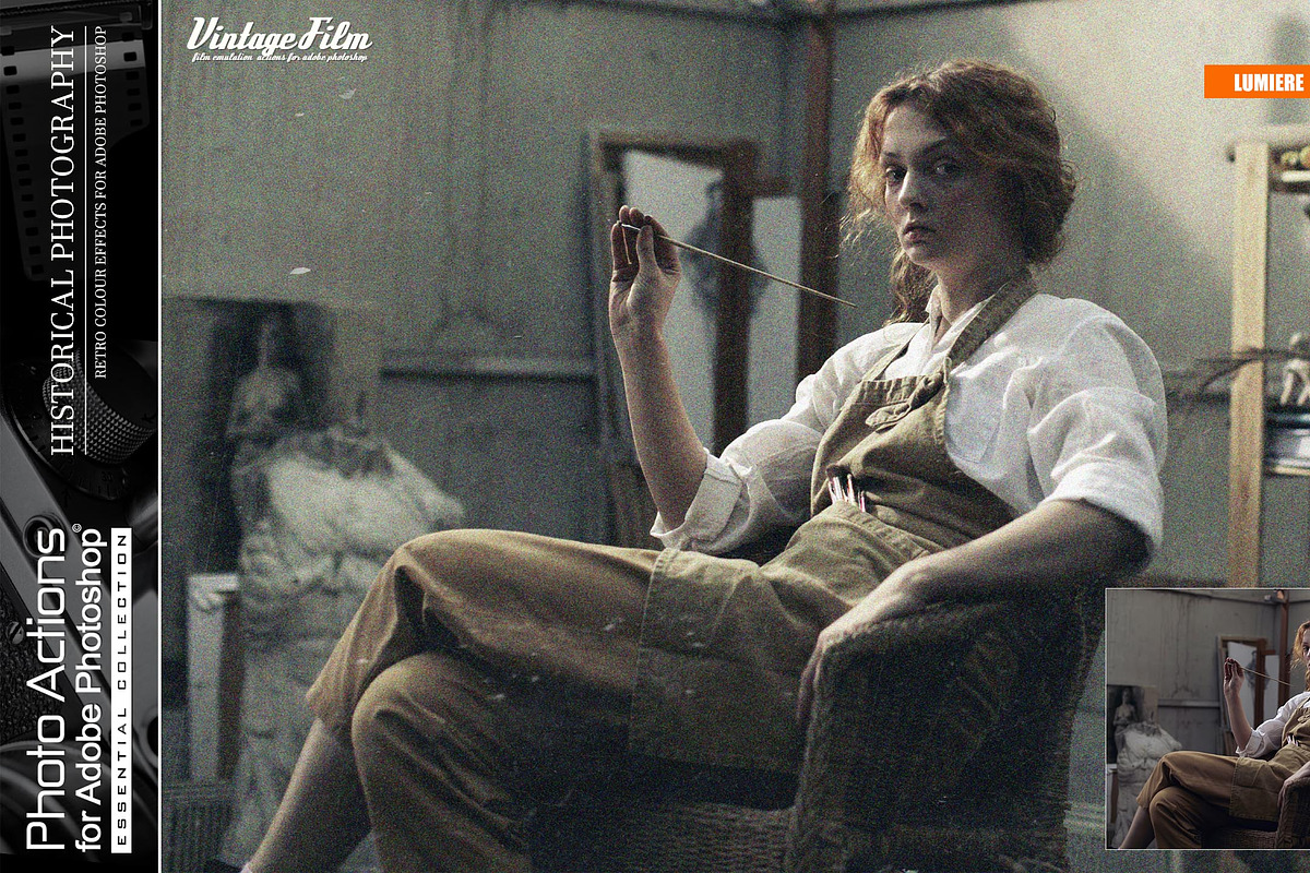 Actions for Photoshop / Vintage Film, an Action Add-On by Miracle_Design (Photo 28 of 43)