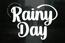 Rainy Day | Script Font