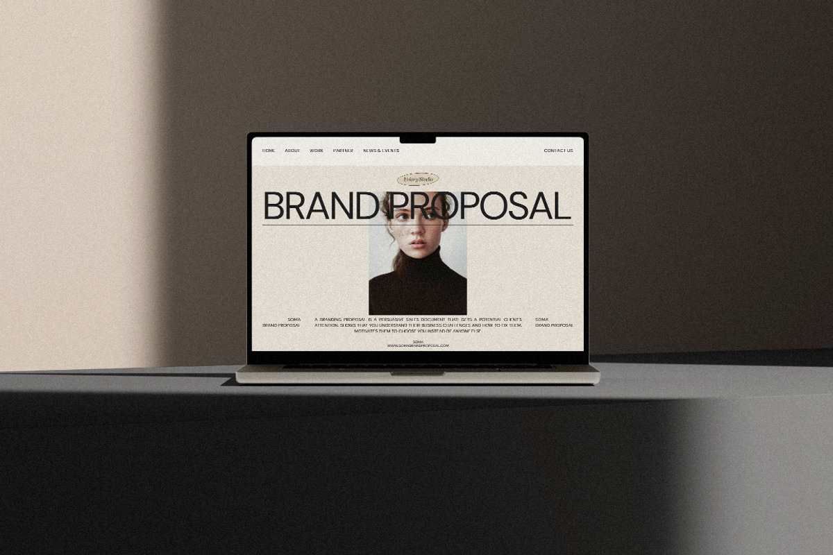 SOMA Brand Proposal CANVA PS, a Magazine Template by Eviory (Photo 10 of 11)