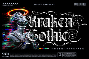 Kraken Gothic Typeface