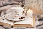 Book Lovers Clipart. Girls and Books, an Object Illustration by VerAna (Thumbnail 10 of 24)