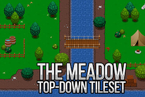 The Meadow - Top Down Tileset