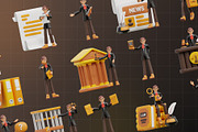 Lawyer Male 3D Illustration Pack, a Characters & Person 3D Model by Tempcraft (Thumbnail 5 of 5)