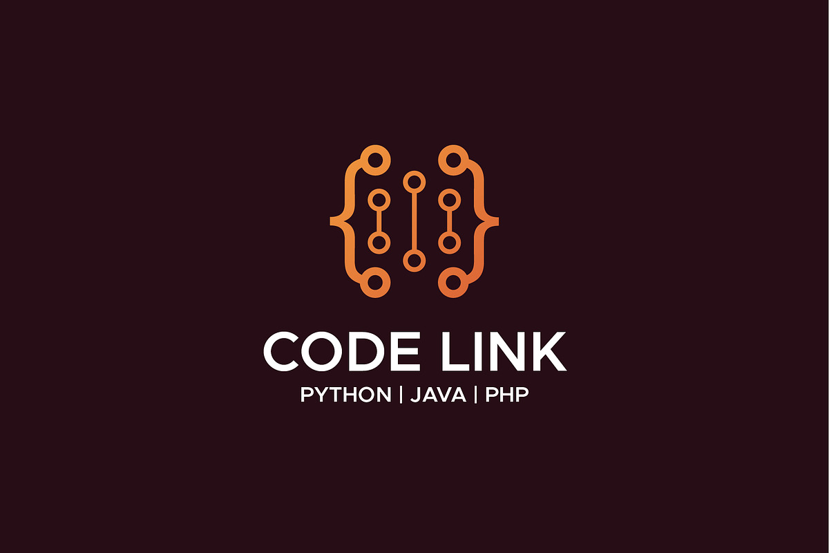 Code Link Logo, a Branding & Logo Template by M9 Design (Photo 1 of 7)