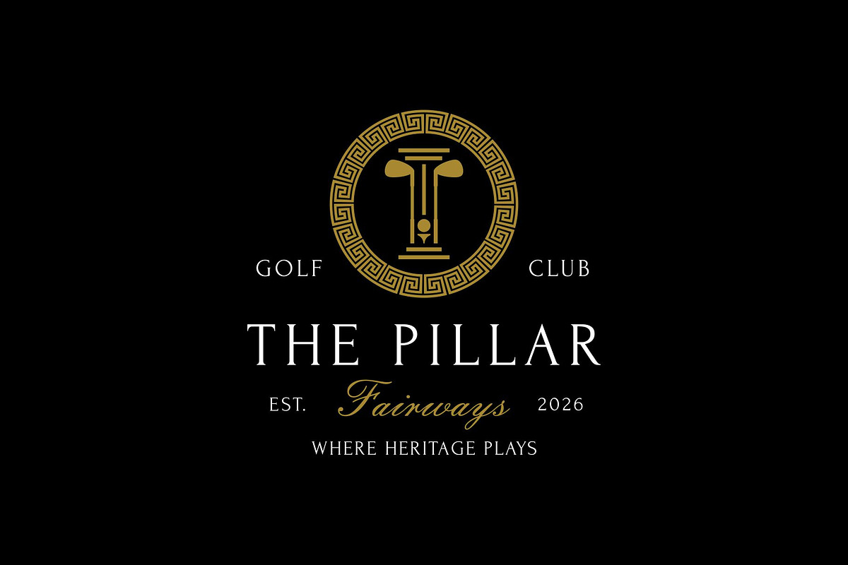 Pillar Golf Logo, a Branding & Logo Template by Buqancreative (Photo 2 of 4)