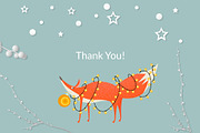 Christmas party in the forest, a Background Graphic by Masha Naidzionysheva (Thumbnail 7 of 7)