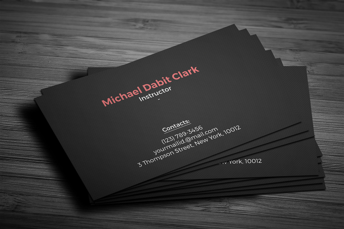 Boxing Business Card, a Business Card Template by Helal Shop (Photo 1 of 3)