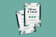Gimare Wedding Invitation Template, an Invitation Template by iDoodle Studio (Thumbnail 2 of 4)