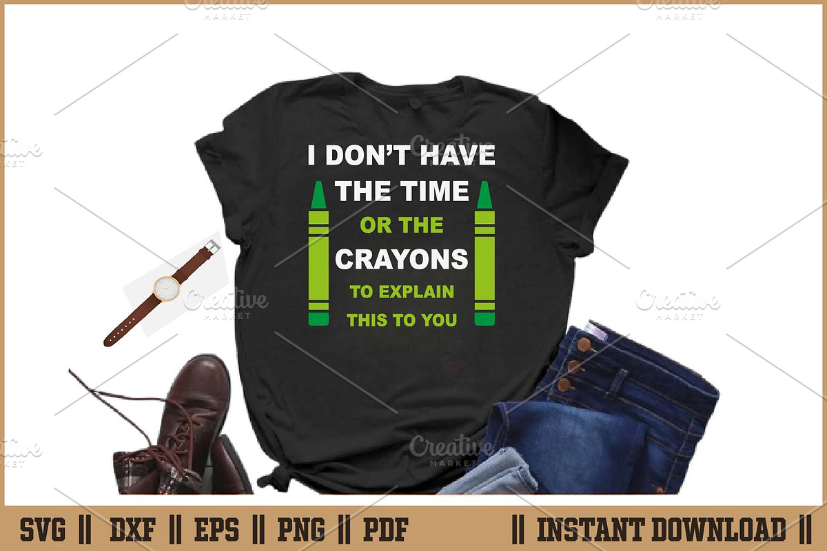 I Don't Have The Time Or The Crayons, a Work Illustration by Handy Arts Studio (Photo 2 of 3)