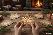 Christmas Sweater Ornaments SVG Bund, a Decorative Illustration by svgocean (Thumbnail 2 of 9)