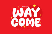 Way Come, a Sans Serif Font by khurasan (Thumbnail 1 of 5)
