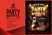 Party Nights, a Flyer Template by aigenart (Thumbnail 2 of 4)