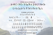 Rainbow | Script Font, a Handwritten Font by Scratchones (Thumbnail 7 of 9)