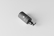 Black & White Mockups - Pump Bottles, a Packaging Mockup by pmvch (Thumbnail 128 of 160)