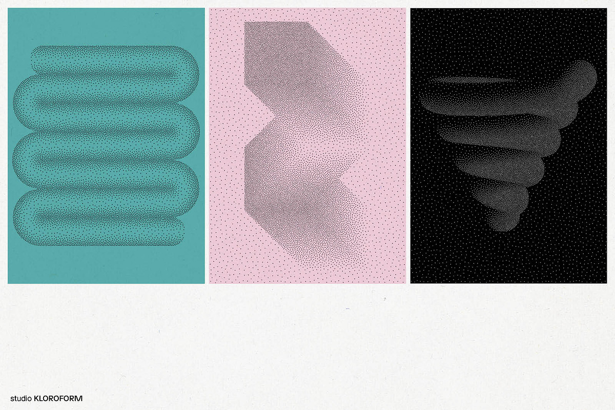 Stipple 3 - 75 Backgrounds & Objects, a Background Graphic by kloroform (Photo 11 of 19)
