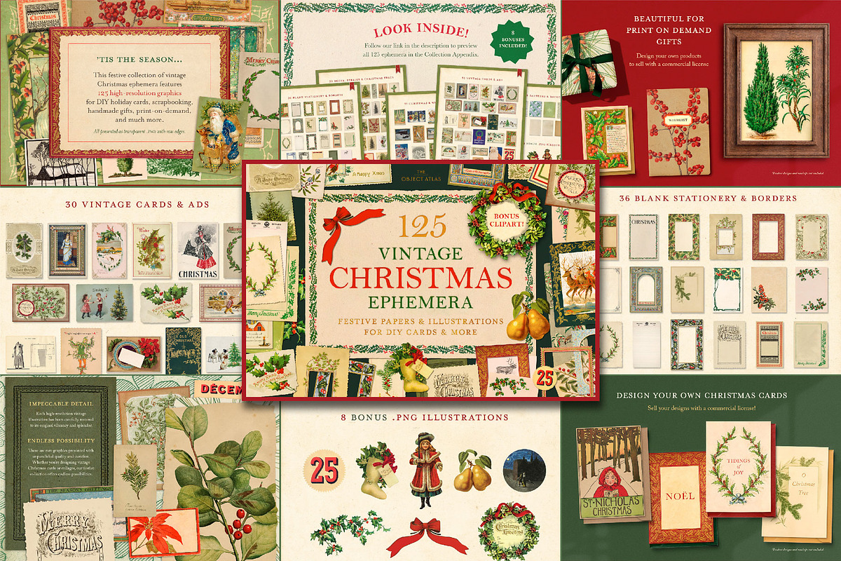 Vintage Bundle – 60% Off! – 21 Packs, an Object Graphic by The Object Atlas (Photo 22 of 26)
