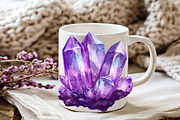 Watercolor Crystals Clipart, an Illustration by Watercolor design (Thumbnail 4 of 6)