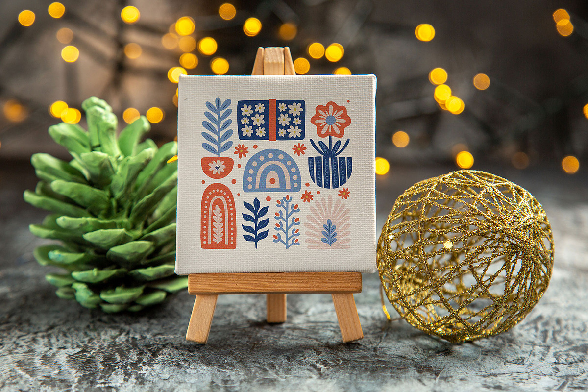Modern Winter 2 | Wall Art Creator, an Object Graphic by Leleka.Store (Photo 11 of 17)