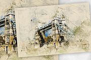 Arch Sketch Photoshop Action, an Action Add-On by GorynArt (Thumbnail 18 of 24)