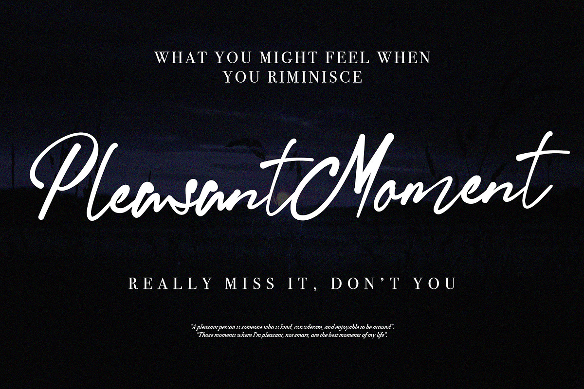 Asora Fiatn Casual Signature Script, a Script Font by Maulana Creative (Photo 4 of 7)