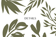 Hand drawn foliage, an Illustration by Wild Rose (Thumbnail 6 of 6)