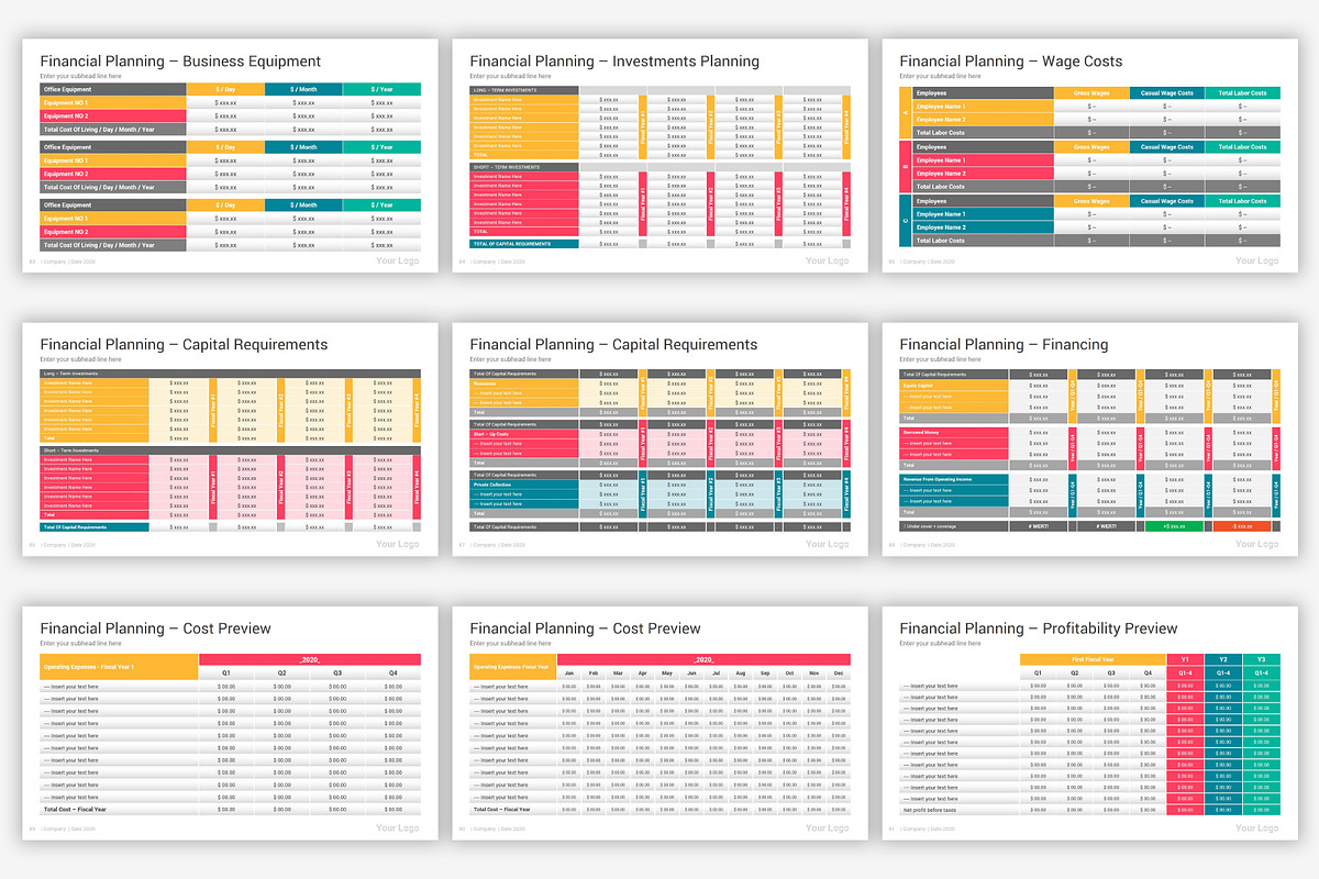 Business PowerPoint Infographics, a Presentation Template by SlideOne (Photo 14 of 17)