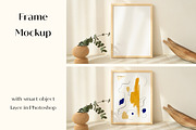 Bright Boho Frame Mockup, a Print Template by LOPEstudio (Thumbnail 1 of 3)