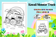 Kawaii Monster Truck Coloring Page, an Arts & Entertainment Photo by Wow Magic (Thumbnail 1 of 3)