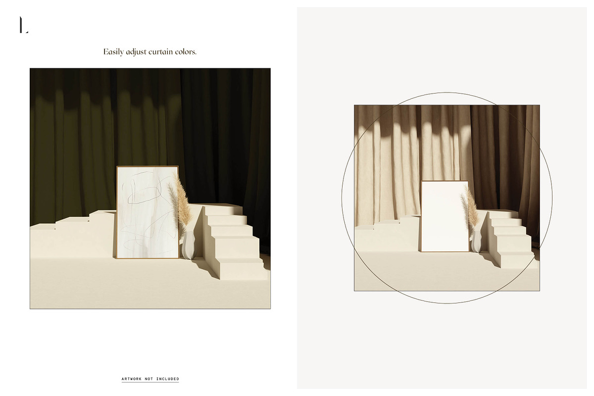 Lina Image Video Frame Mockup, a Print Template by LINII (Photo 4 of 13)