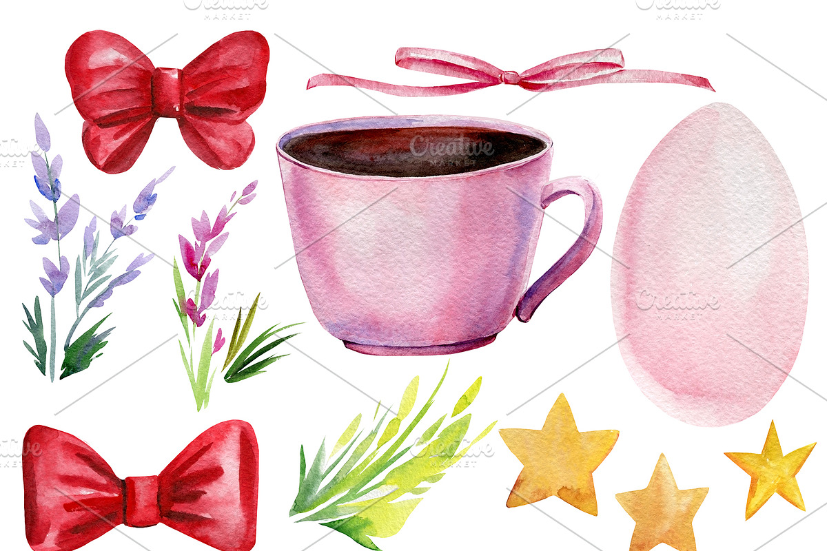 Fluffy bunnies. Watercolor painting, an Animal Illustration by Hanna Hryharenka (Photo 16 of 17)
