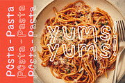 PestaPasta Handwriting Font Family, a Handwritten Font by Aftershift (Thumbnail 7 of 9)