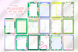 2025 Planner Of My Life