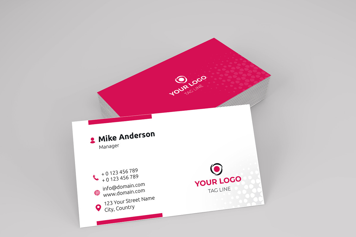 Minimal Business Card, a Business Card Template by designSultan (Photo 2 of 3)