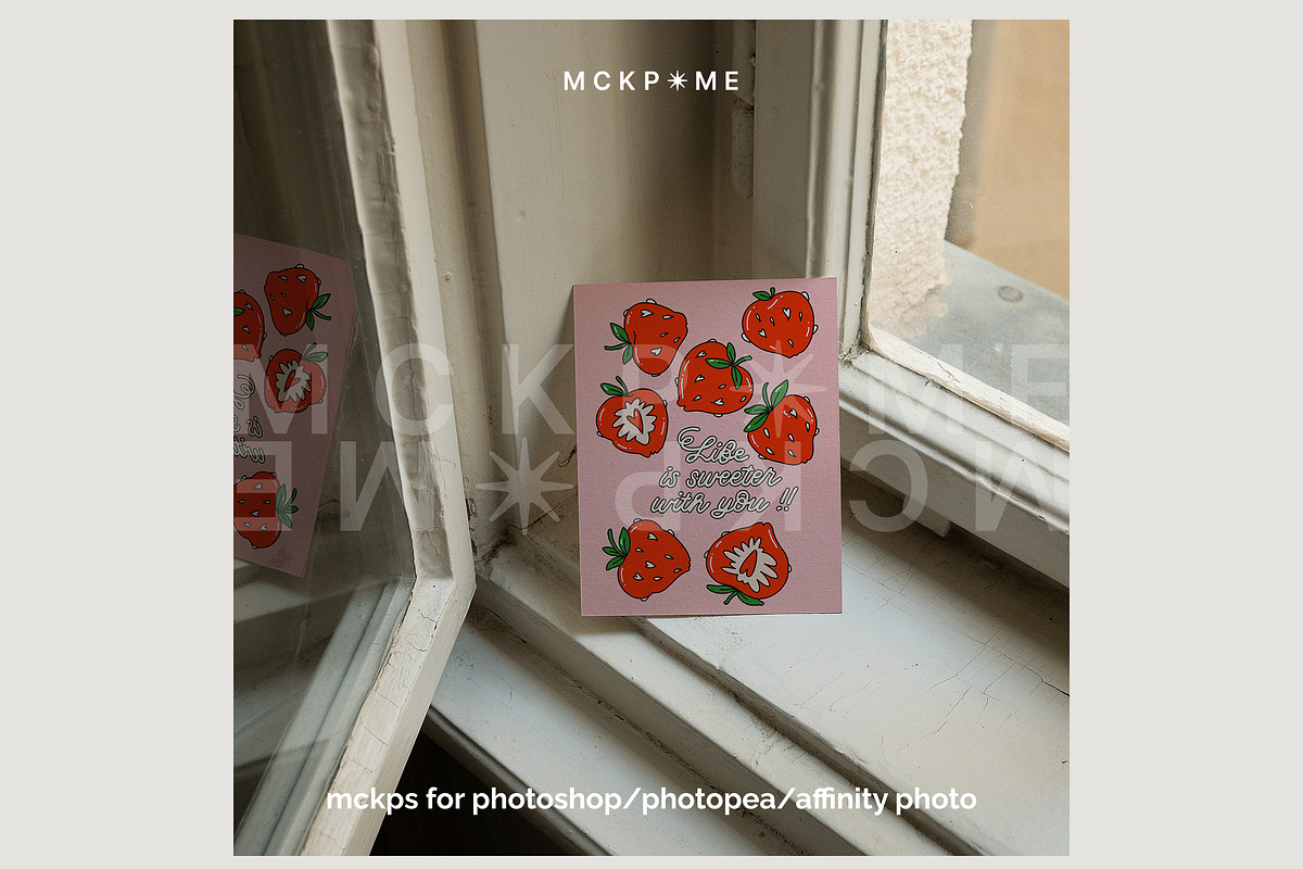 House Series vol.01: card mockup set, a Merchandise Mockup by MCKP*ME (Photo 9 of 17)