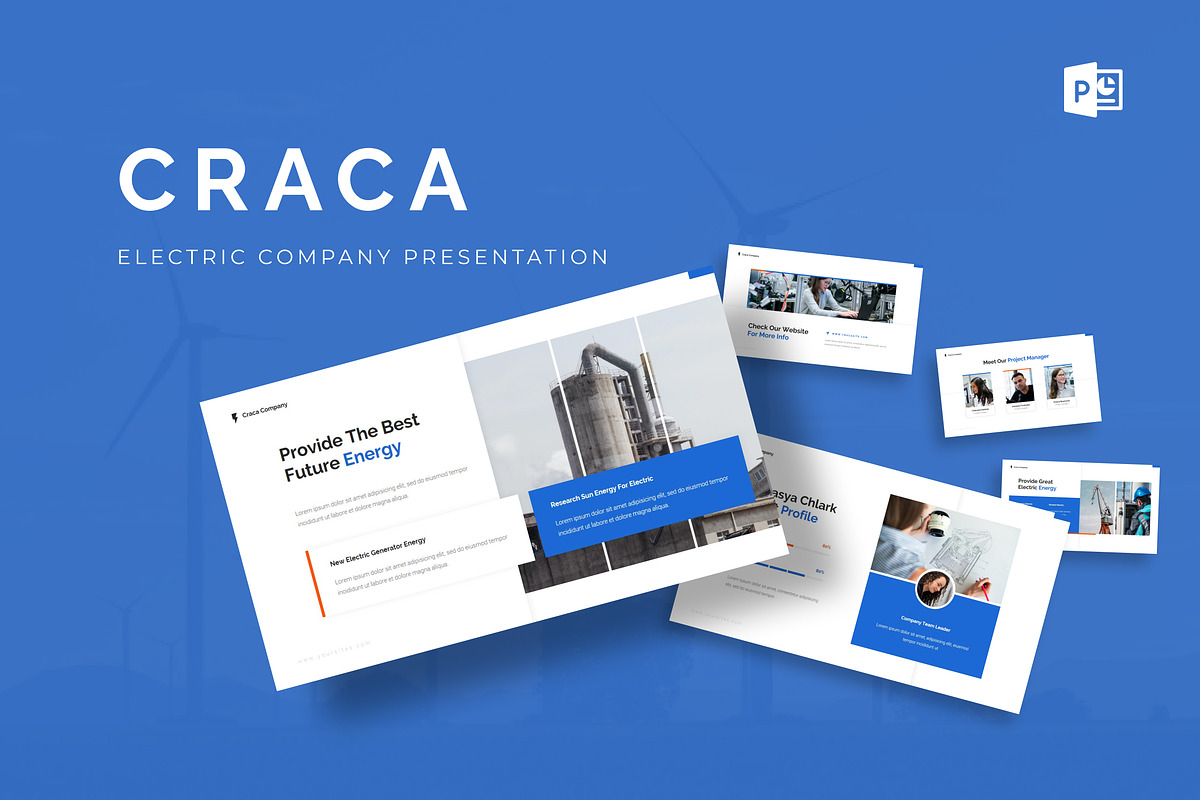 Electric Company Presentation, a Presentation Template by Antstheme (Photo 1 of 3)