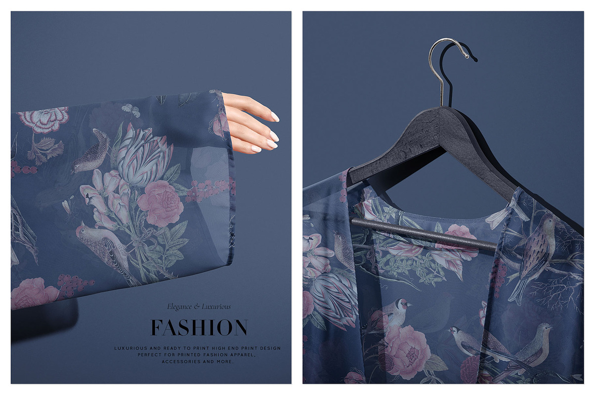 Rosavin Botanical Birds Patterns!, a Pattern Graphic by Pink Linen (Photo 8 of 10)