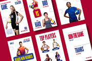 Volleyball Social Media Post Set, an UI Kit Template by ContestDesign (Thumbnail 1 of 3)