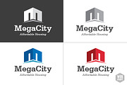 Mega City Real Estate Logo Template, a Branding & Logo Template by WebCraft (Thumbnail 3 of 4)