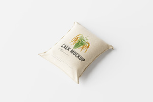 Rice Or Food Sack Mockup