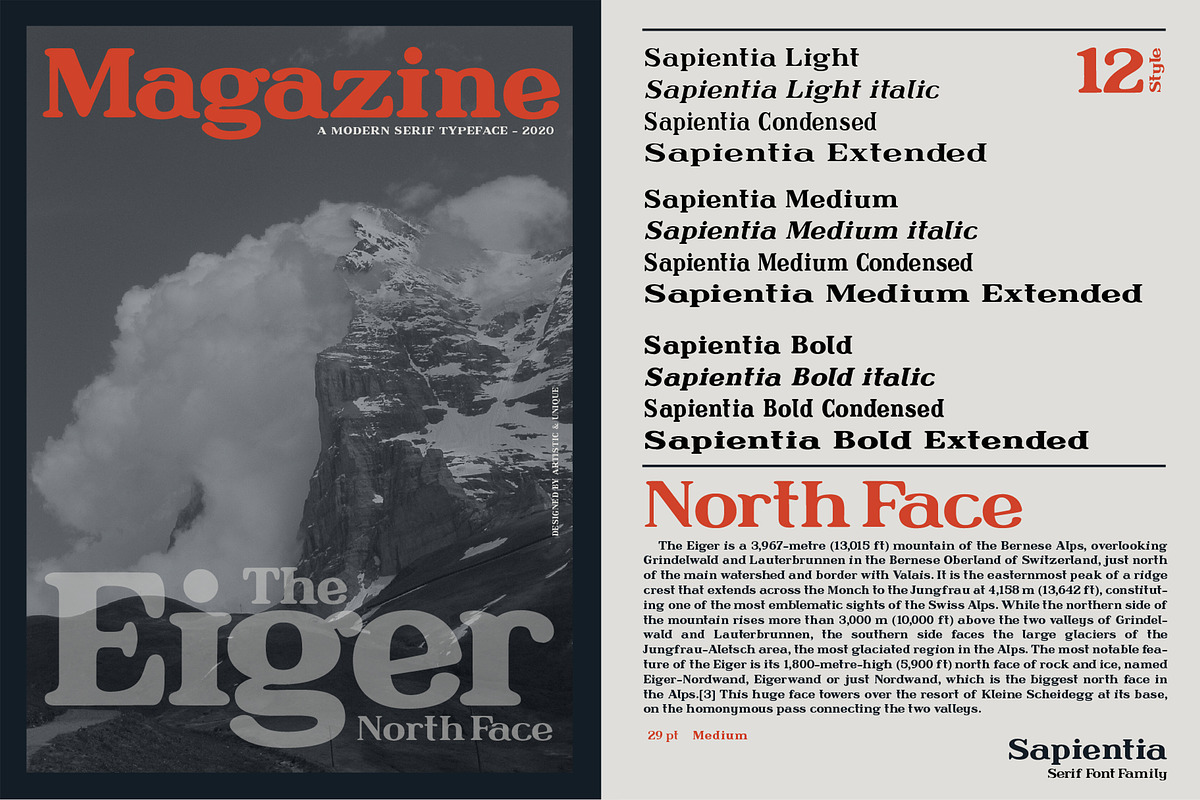 Sapientia - Serif Font Family, a Serif Font by Artistic & Unique (Photo 8 of 12)