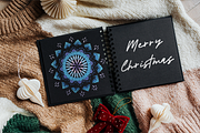 Snowing Mandala Illustrations, an Illustration by maaariabouvier (Thumbnail 16 of 16)