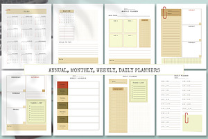 Editable Canva Planner Template